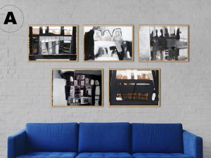 Set de 5 acrílicos Serie Etapas opción A