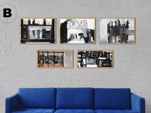 Set de 5 acrílicos Serie Etapas opción B